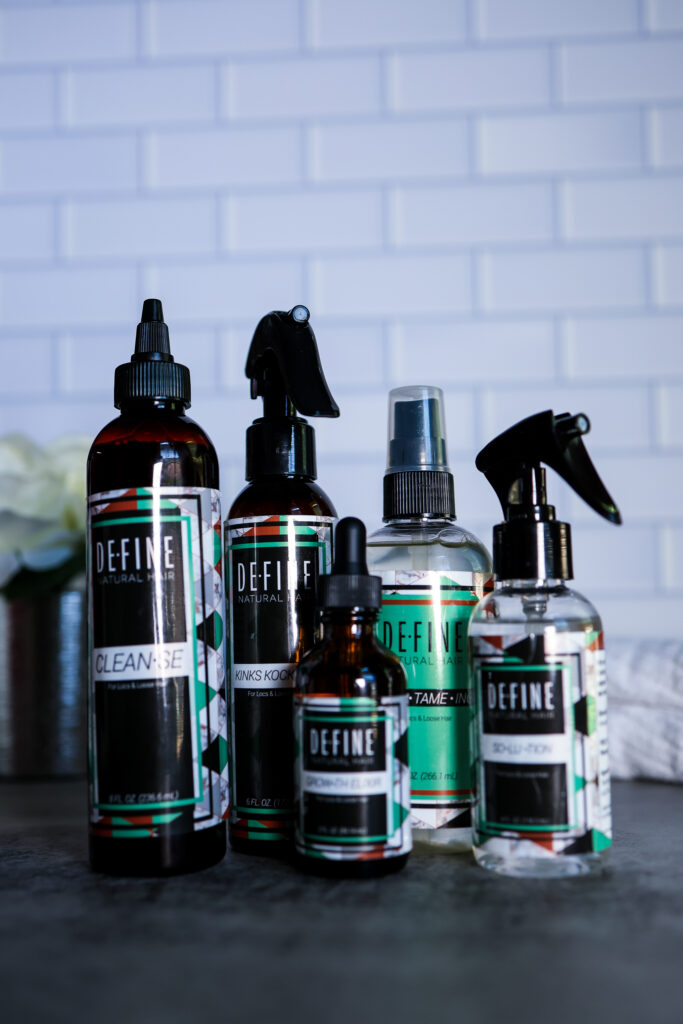 black owned hair care products by define natural hair